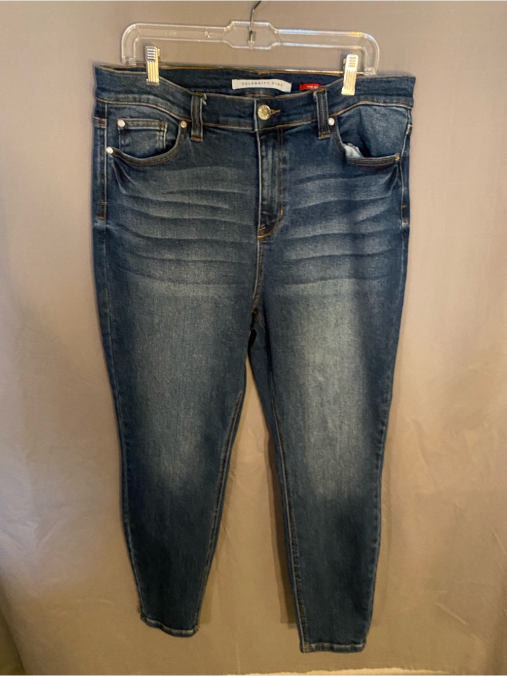 Celebrity Pink Women's Skinny Jeans - Dark Blue